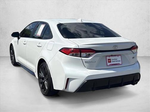 Wind Chill Pearl 2025 Toyota Corolla SE