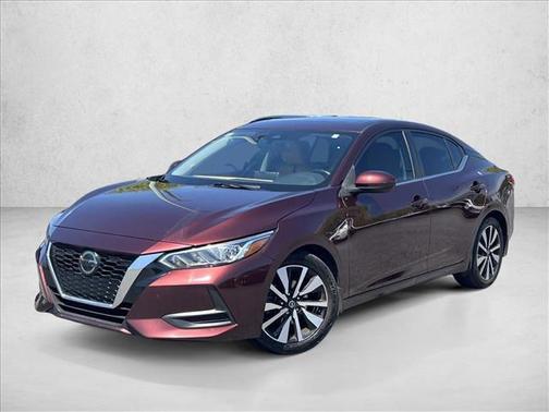 Rosewood Metallic 2023 Nissan Sentra SV