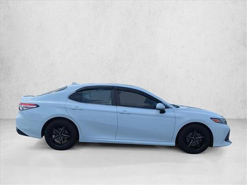 Super White 2019 Toyota Camry LE