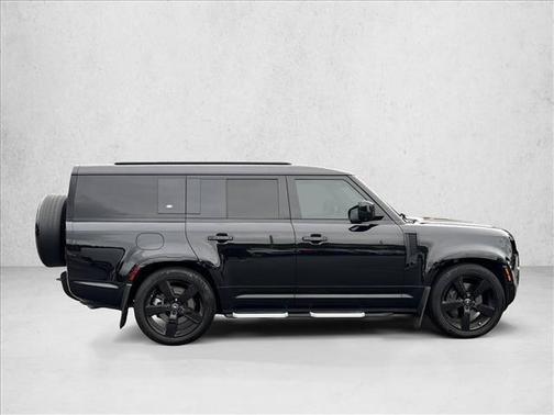 Santorini Black Metallic 2023 Land Rover Defender 130 X-Dynamic SE