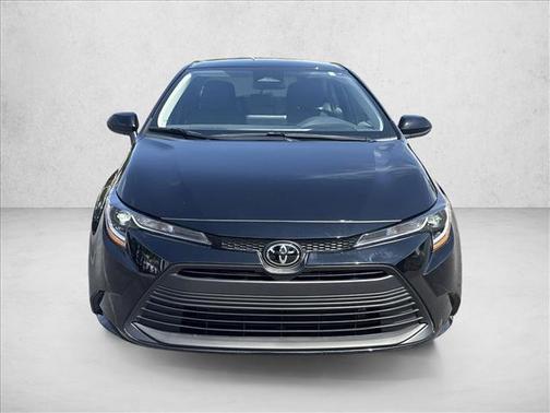 Midnight Black Metallic 2025 Toyota Corolla LE