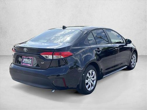 Midnight Black Metallic 2025 Toyota Corolla LE