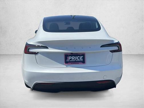 Pearl White Multi-Coat 2025 Tesla Model 3 Long Range