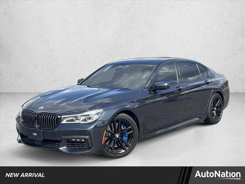 Black 2017 BMW 750 I