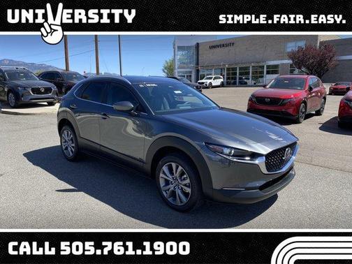 Machine Gray Metallic 2025 Mazda CX-30 2.5 S Preferred Package