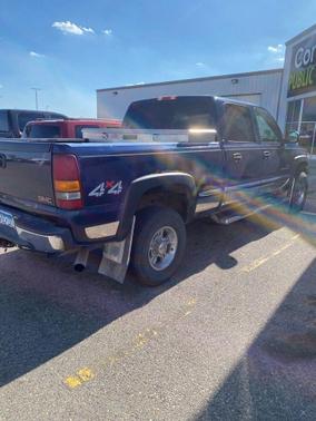 Indigo Blue 2002 GMC Sierra 2500 SLE H/D Crew Cab