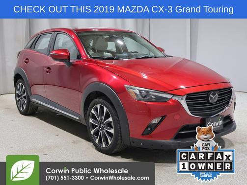 Soul Red Crystal 2019 Mazda CX-3 Grand Touring