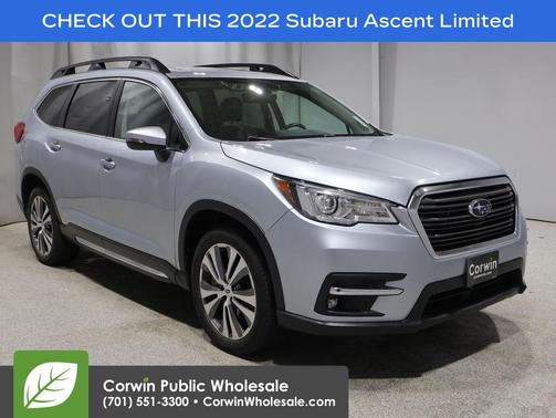 Ice Silver Metallic 2022 Subaru Ascent Limited 8-Passenger