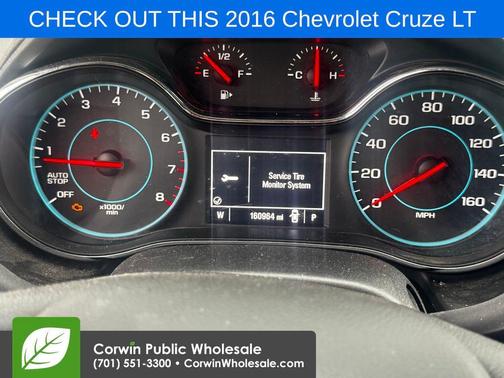 2016 Chevrolet Cruze LT Auto