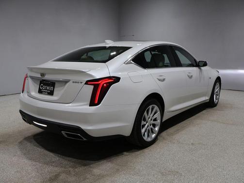 Crystal White Tricoat 2020 Cadillac CT5 Luxury RWD