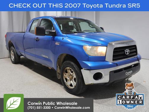 Blue 2007 Toyota Tundra SR5