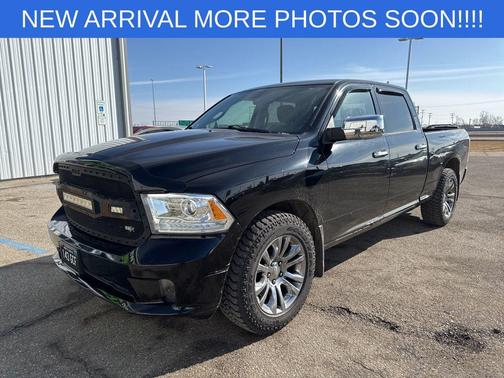 Black Clearcoat 2013 RAM 1500 Laramie Longhorn Edition