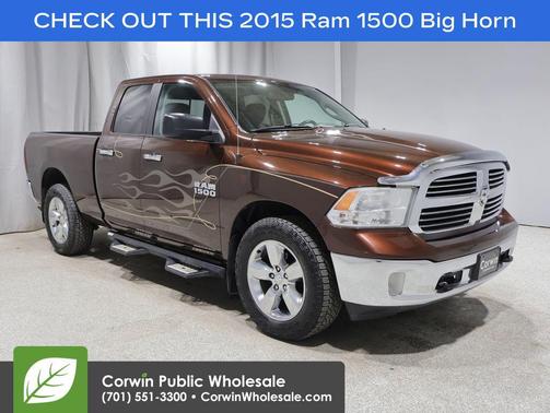 Western Brown 2015 RAM 1500 Big Horn