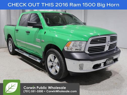 Bright Green 2016 RAM 1500 Big Horn
