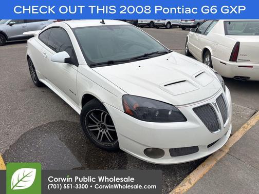 Ivory White 2008 Pontiac G6 GXP