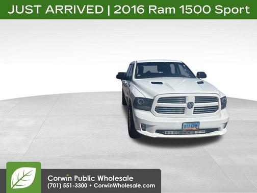 Bright White 2016 RAM 1500 Sport
