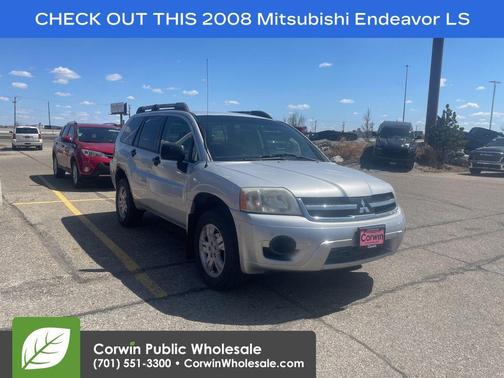 Silver 2008 Mitsubishi Endeavor LS