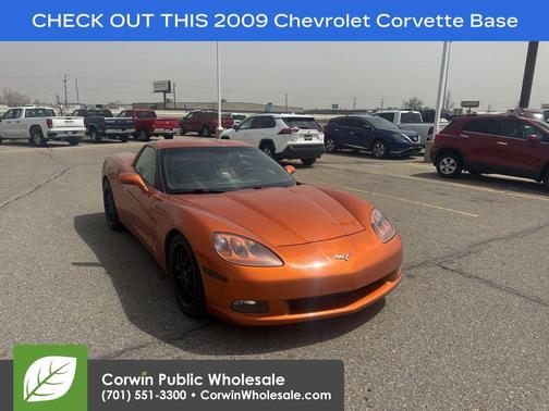 Atomic Orange Metallic 2009 Chevrolet Corvette Base