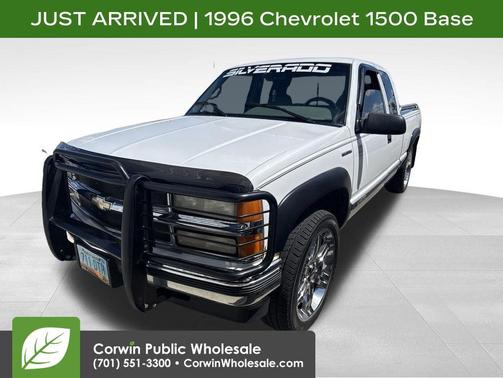 White 1996 Chevrolet 1500 Fleetside