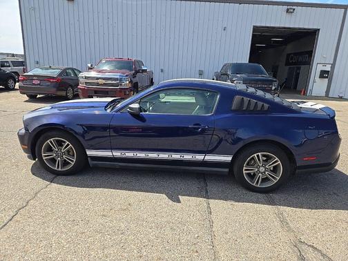 Blue 2010 Ford Mustang Base