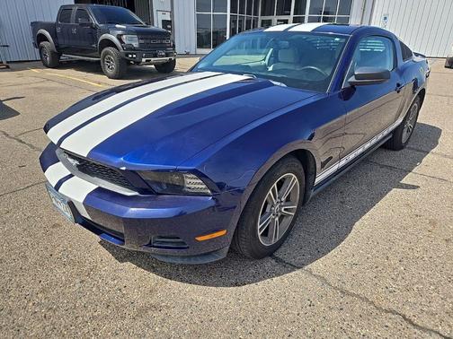Blue 2010 Ford Mustang Base