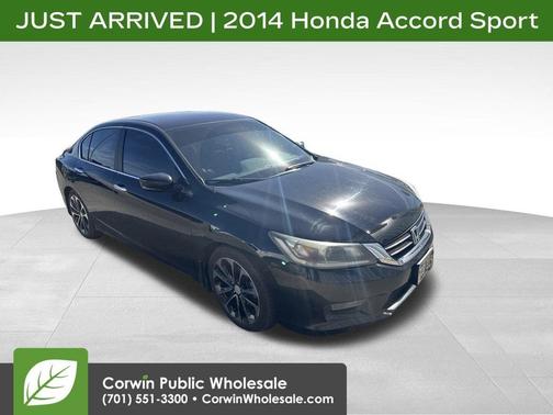 Crystal Black Pearl 2014 Honda Accord Sport
