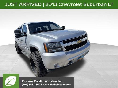 Silver Ice 2013 Chevrolet Suburban 1500 LT
