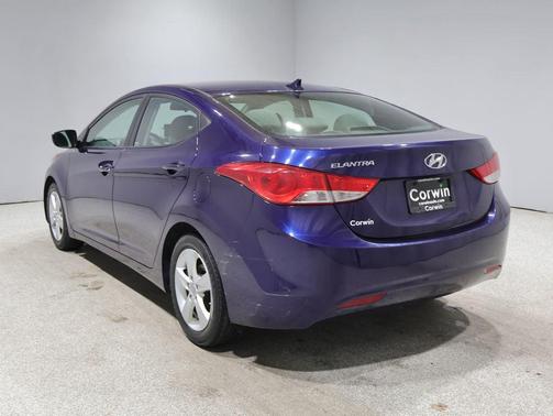 Indigo Night Mica 2013 Hyundai ELANTRA GLS