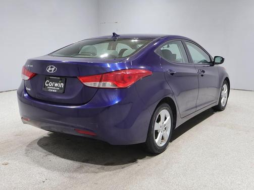 Indigo Night Mica 2013 Hyundai ELANTRA GLS
