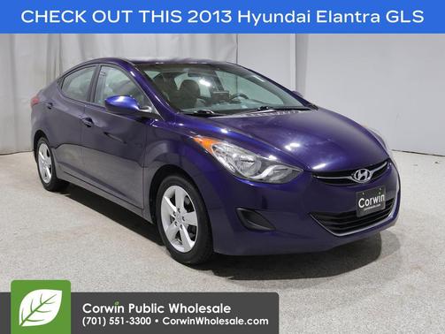 Indigo Night Mica 2013 Hyundai ELANTRA GLS