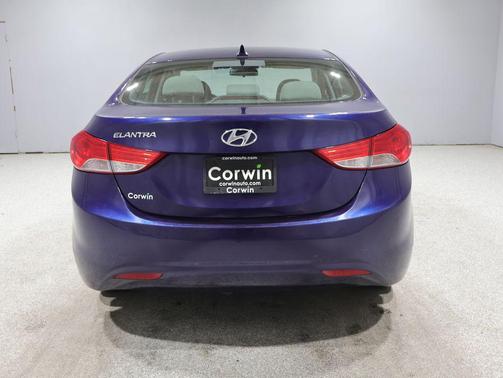 Indigo Night Mica 2013 Hyundai ELANTRA GLS
