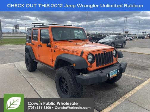 Crush Clearcoat 2012 Jeep Wrangler Unlimited Rubicon