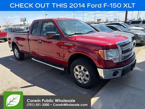 Vermillion Red 2014 Ford F-150 XLT