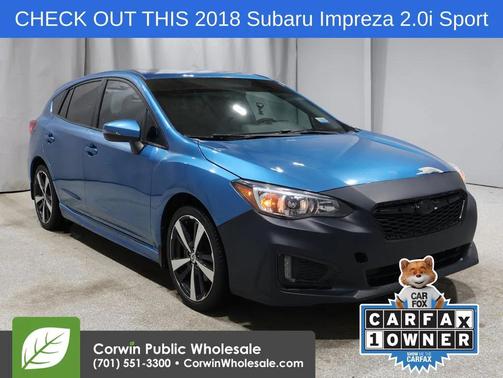 2018 Subaru Impreza 2.0i Sport