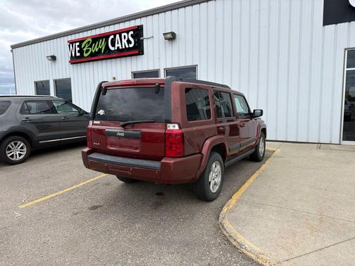 Red Rock Crystal Pearlcoat 2008 Jeep Commander Sport