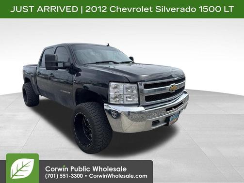 Black Granite Metallic 2012 Chevrolet Silverado 1500 LT