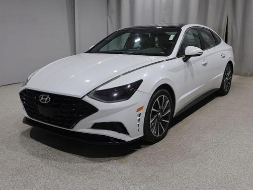 Quartz White 2020 Hyundai SONATA Limited