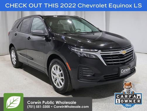 Mosaic Black 2022 Chevrolet Equinox LS