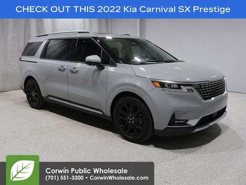Ceramic Silver 2022 Kia Carnival SX Prestige