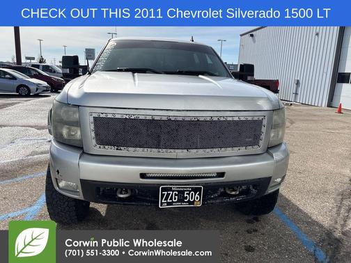 Sheer Silver 2011 Chevrolet Silverado 1500 LT