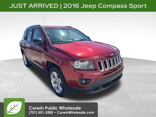 Deep Cherry Red Crystal Pearlcoat 2016 Jeep Compass Sport