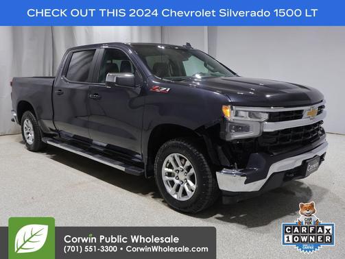 Dark Ash 2024 Chevrolet Silverado 1500 LT