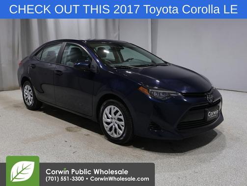 Galactic Aqua Mica 2017 Toyota Corolla LE