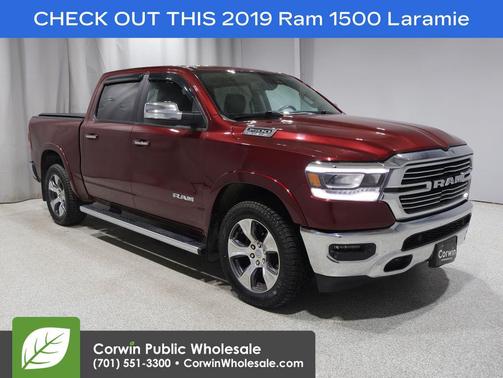 Delmonico Red Pearlcoat 2019 RAM 1500 Laramie