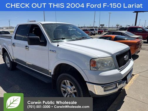 Oxford White 2004 Ford F-150 Lariat SuperCrew