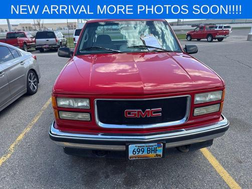 Red 1996 GMC Sierra 1500 Club Coupe