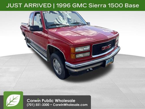 Red 1996 GMC Sierra 1500 Club Coupe