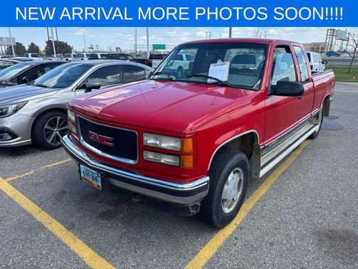 Red 1996 GMC Sierra 1500 Club Coupe