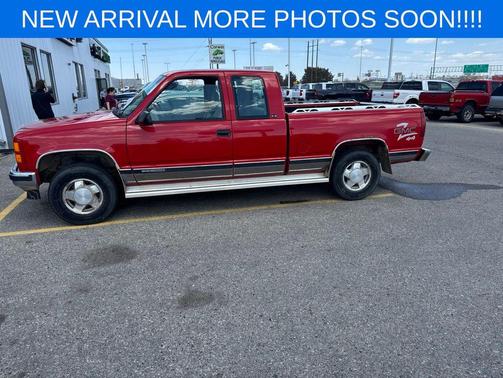 Red 1996 GMC Sierra 1500 Club Coupe