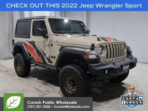 Limited Edition Gobi Clearcoat 2022 Jeep Wrangler Sport